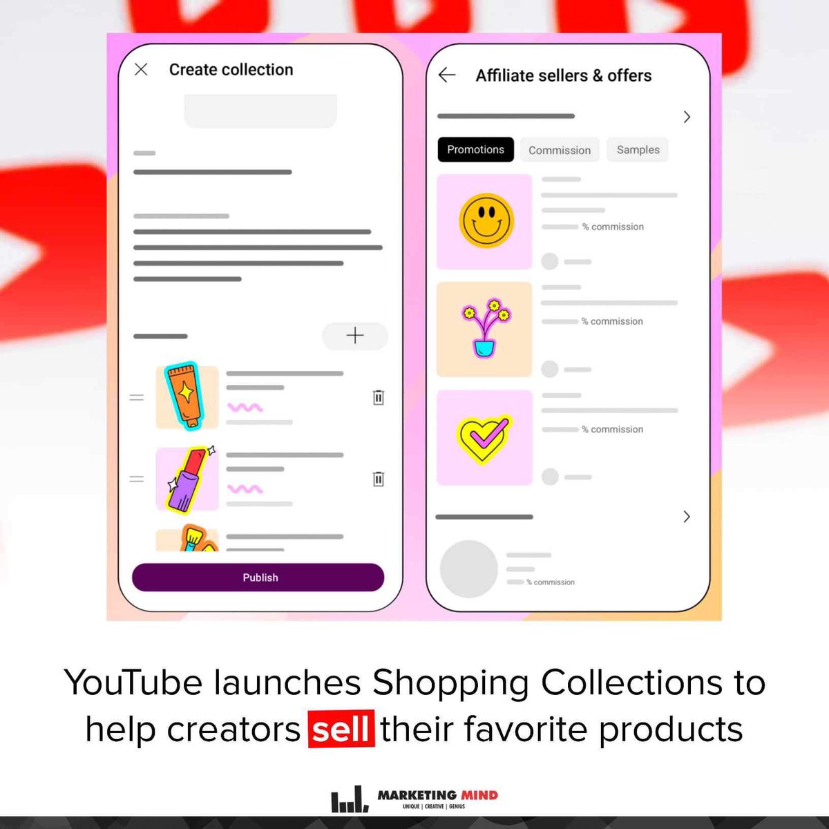 MarketingMind_'s tweet image. The feature allows creators to showcase a curated list of products they either like or are selling themselves.

#MarketingMind #FeatureAlert #YouTube #WhatsBuzzing