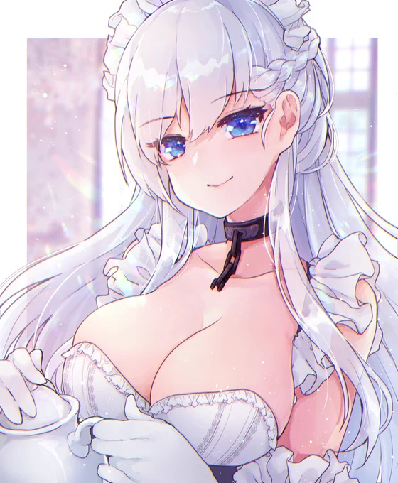 #これを見た人はメイドをTLに放流しよう#アズールレーン 