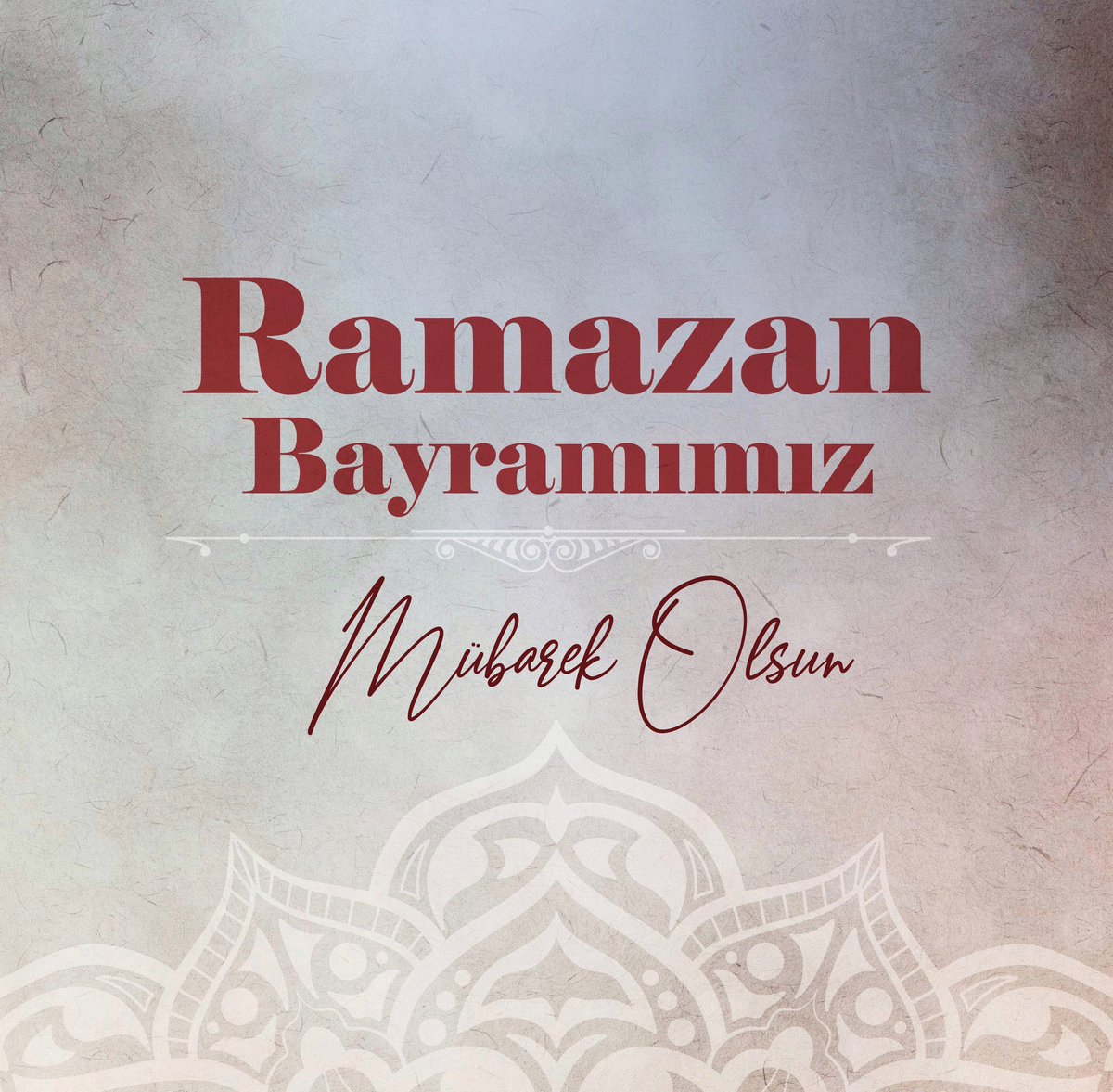 Ramazan Bayramımız Mübarek Olsun 

#RamazanBayramı’nın aziz milletimiz başta olmak üzere tüm İslam dünyasına huzur, birlik ve barış getirmesini dilerim.