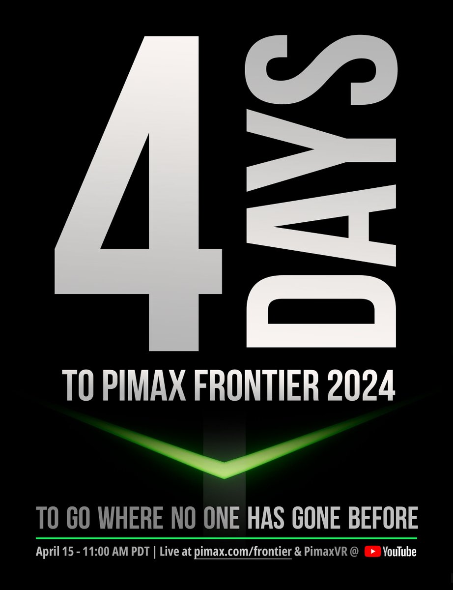 4 days to go before you'll see your new VR headset(s). pimax.com/frontier