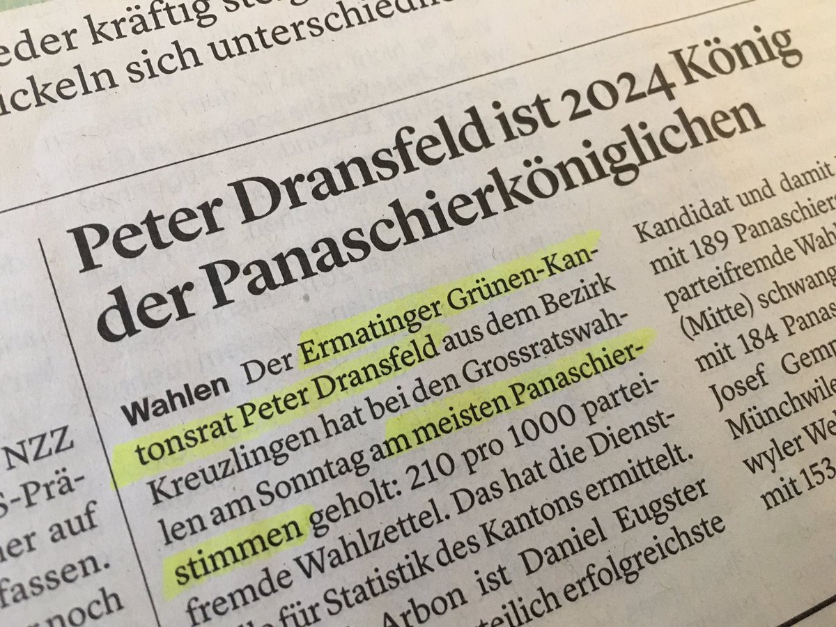 peterdransfeld's tweet photo. Ich freue mich übers beste Ergebnis aller Grünen im Kanton, über das beste Ergebnis aller Kandidierenden in mehreren Gemeinden und nicht zuletzt über den höchsten Anteil an Panaschierstimmen. Politik heisst auch Brücken bauen. https://t.co/sNSMaxznDd