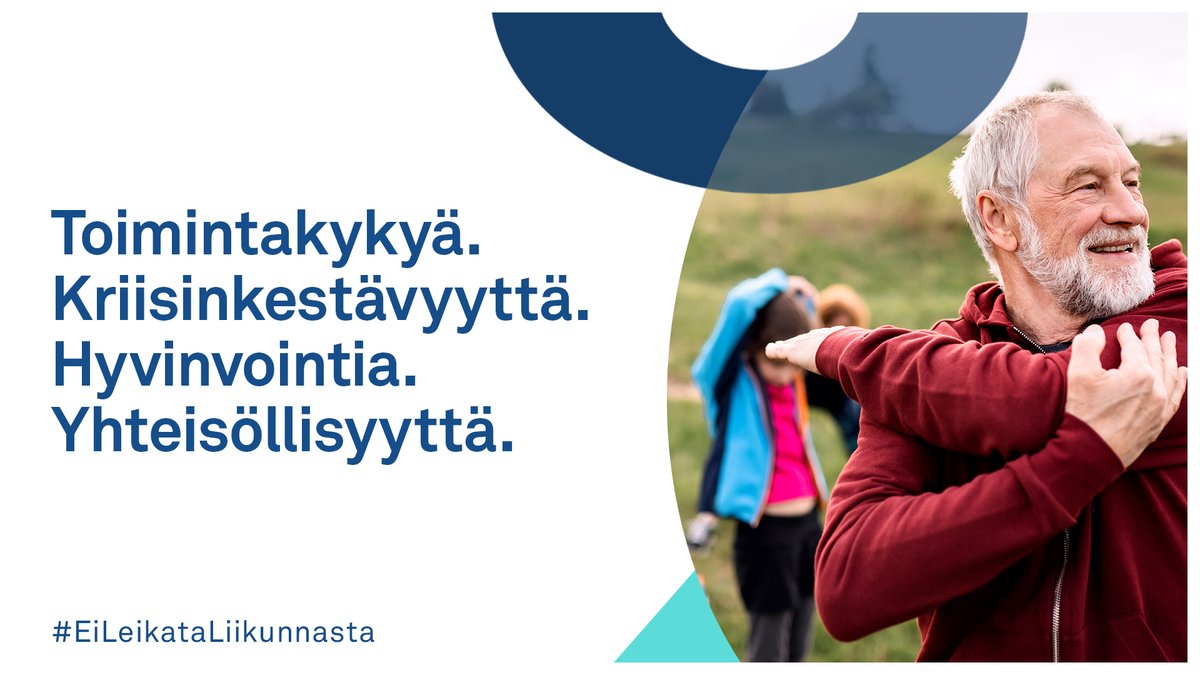 Iäkkäiden liikkumattomuus lisää 19 % hoivakotiriskiä📈 Vuosittaisia kustannuksia 💰 2,9 mrd € Palveluasuminen ja laitoshoito (75+) 1,4 mrd € Kotihoito ja omaishoitotuki (75+) ~ 263 milj € Lonkkamurtumat (65+) #EiLeikataLiikunnasta #kehysriihi #SuomiLiikkeelle