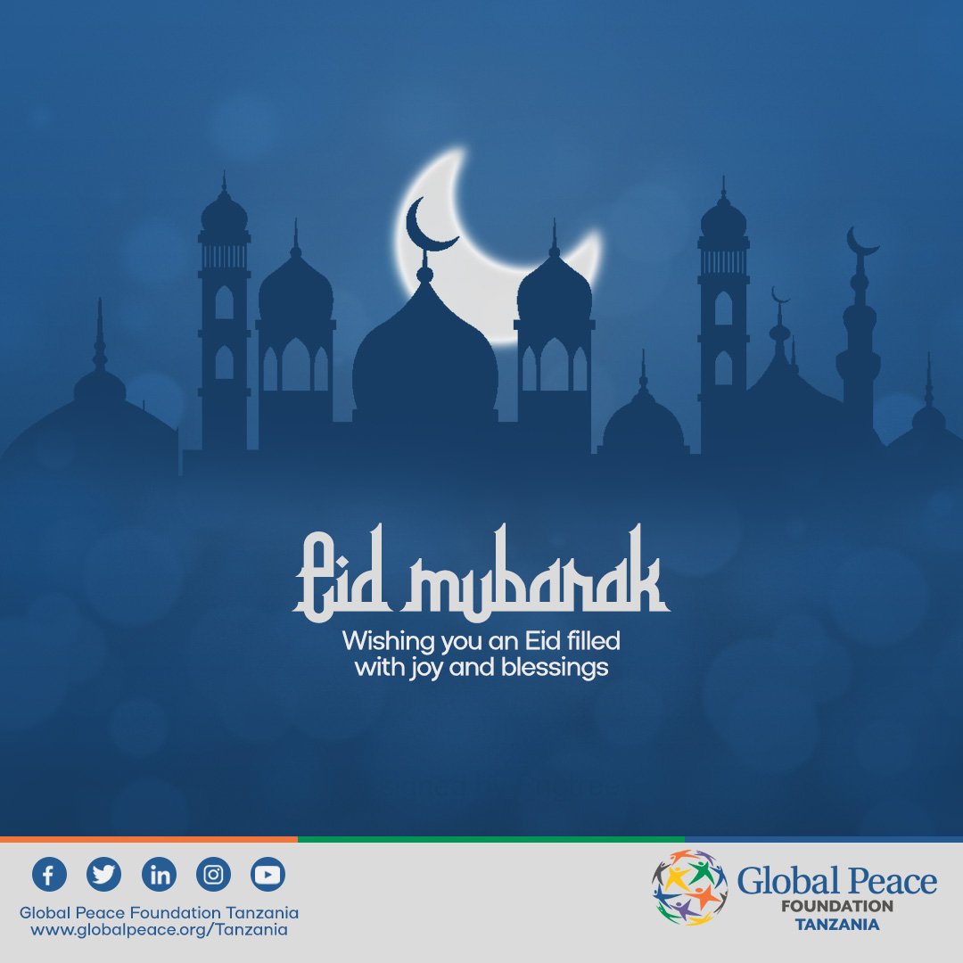 Tunawatakia Waislam wote Heri Ya Sikukuu Ya Eid Al Fitr. #EidMubarak 🌙✨