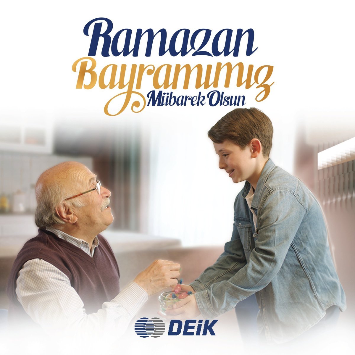 Sevdiklerinizle birlikte geçireceğiniz, sağlık, huzur, mutluluk ve barış dolu bir bayram dileriz. #RamazanBayramı'mız mübarek olsun.