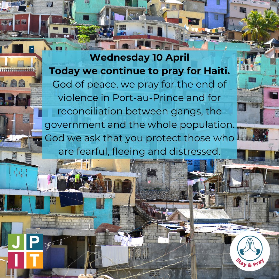 We pray for Haiti. God of peace, we pray for the end of violence in Port-au-Prince and for reconciliation between gangs, the government and the whole population. God we ask that you protect those who are fearful, fleeing and distressed. #StayandPray bbc.co.uk/news/world-lat…