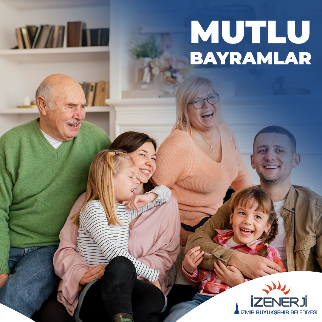 Sevdiklerinizle beraber birlik ve beraberlikle geçireceğiniz mutlu bir bayram diliyoruz. Ramazan Bayramı’mız kutlu olsun. #izenerji #ramazanbayramı