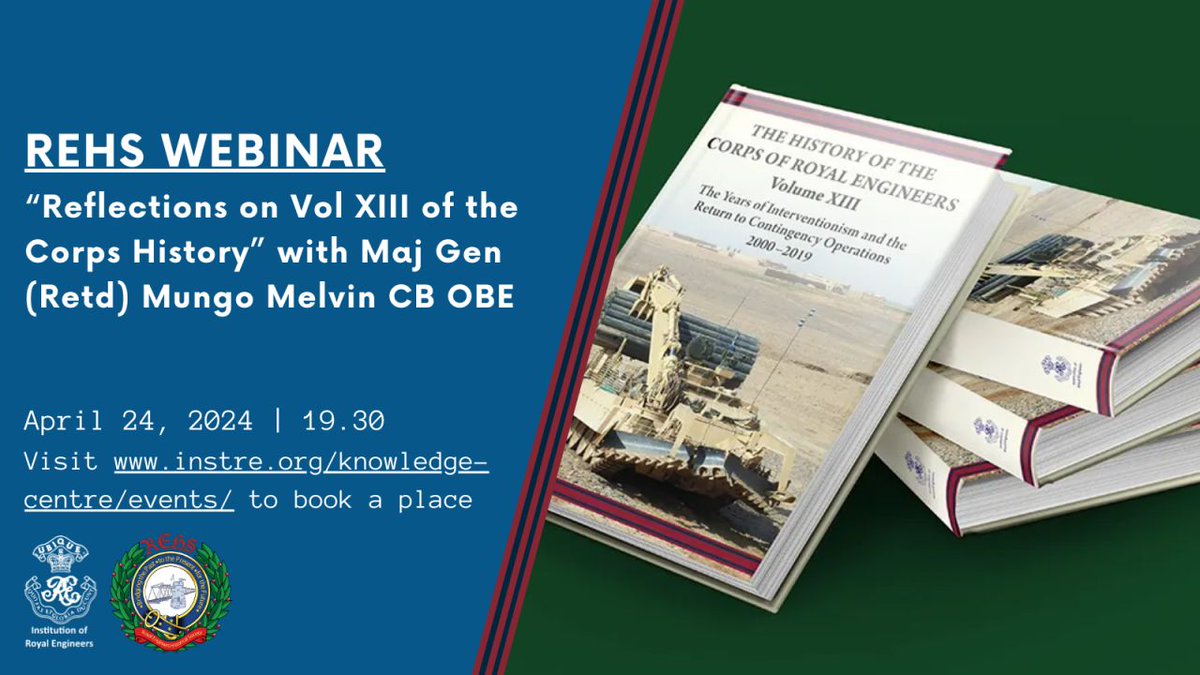 The next webinar in our series is not to be missed!

The webinar is organised &amp; supported by the <a href="/RE_Hist_Society/">REHS</a>.

📅 Wednesday 24 April 2024 🕢 19:30

Book here: members.instre.org/Events