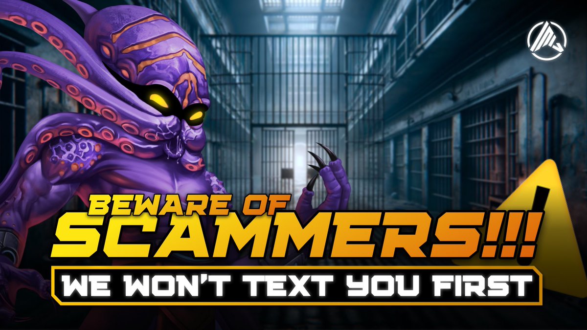 #Catchers, 𝗪𝗘 𝗪𝗢𝗡'𝗧 𝗧𝗘𝗫𝗧 𝗬𝗢𝗨 𝗙𝗜𝗥𝗦𝗧 📲🚫!

Stay alert even on our official channels, especially Discord. Watch out for scammers posing as admins in private messages, asking about token claims, 'exclusive' access for prizes, and more.. ⚠️

Any unexpected DM?…