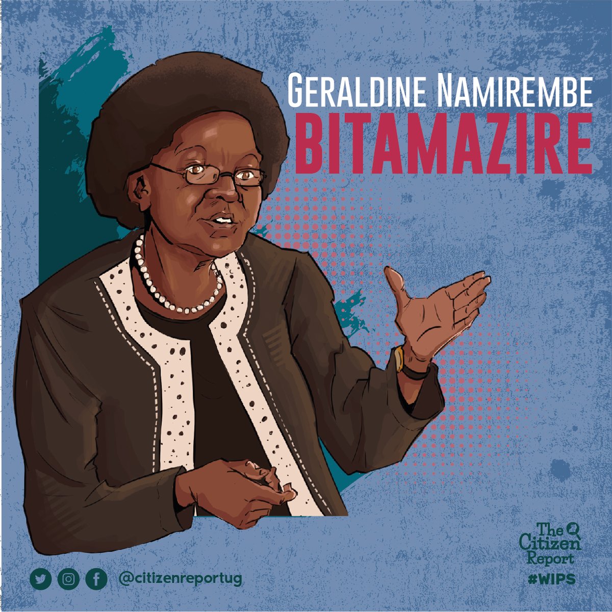 Geraldine Namirembe Bitamazire was born in 1941 in Butambala District. She studied at Trinity College Nabbingo, got a Diploma in Education in 1964, a Bachelor of Arts, and a Master's Degree in Education Management, from Makerere University in 1967 and 1987, respectively. She