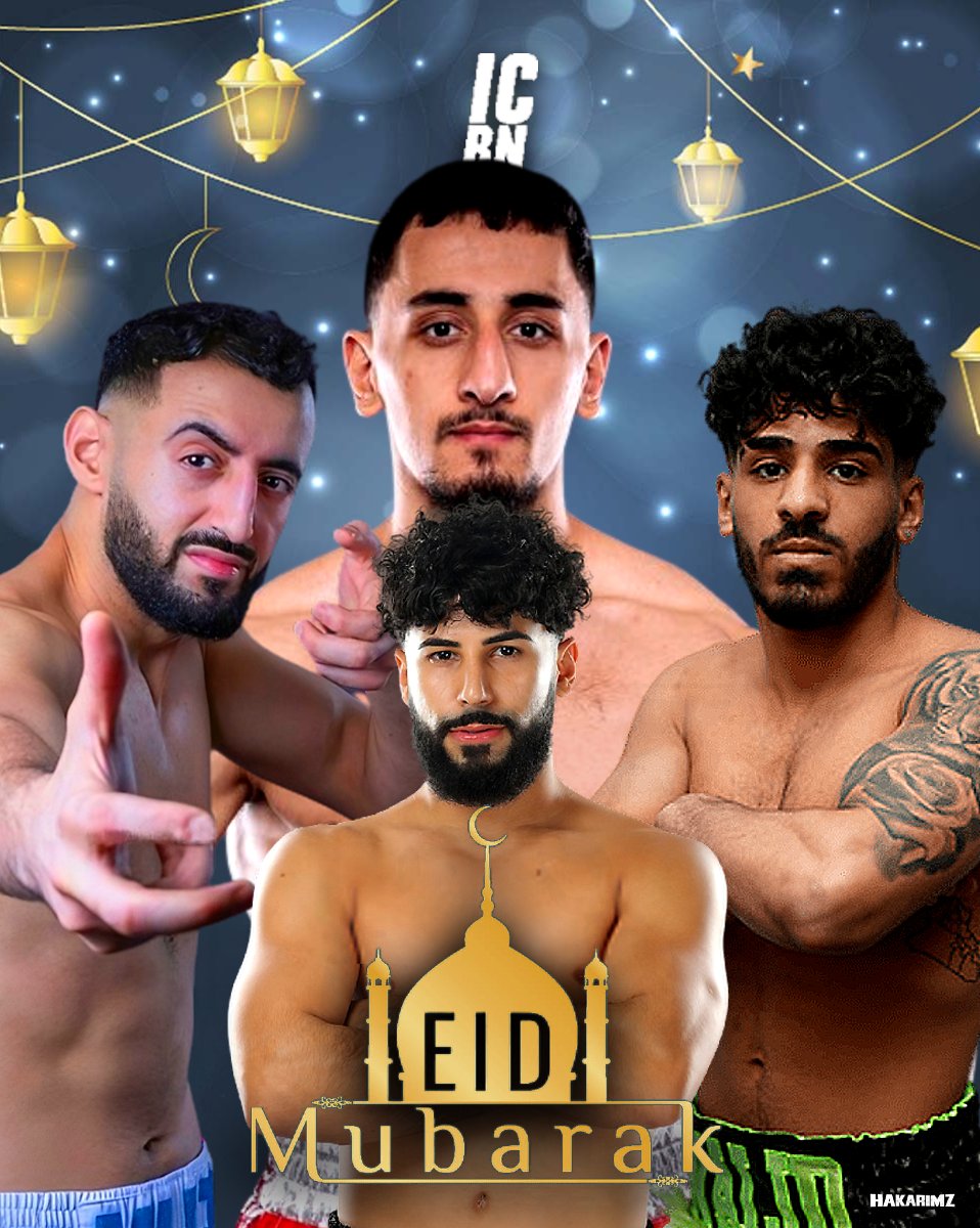 EID MUBARAK 🌙 Happy #EidMubarak to all our brother and sisters in the crossover boxing scene from ICBN ! 🌙✨ 📷:-@hakarimz #Eidmubarak2024