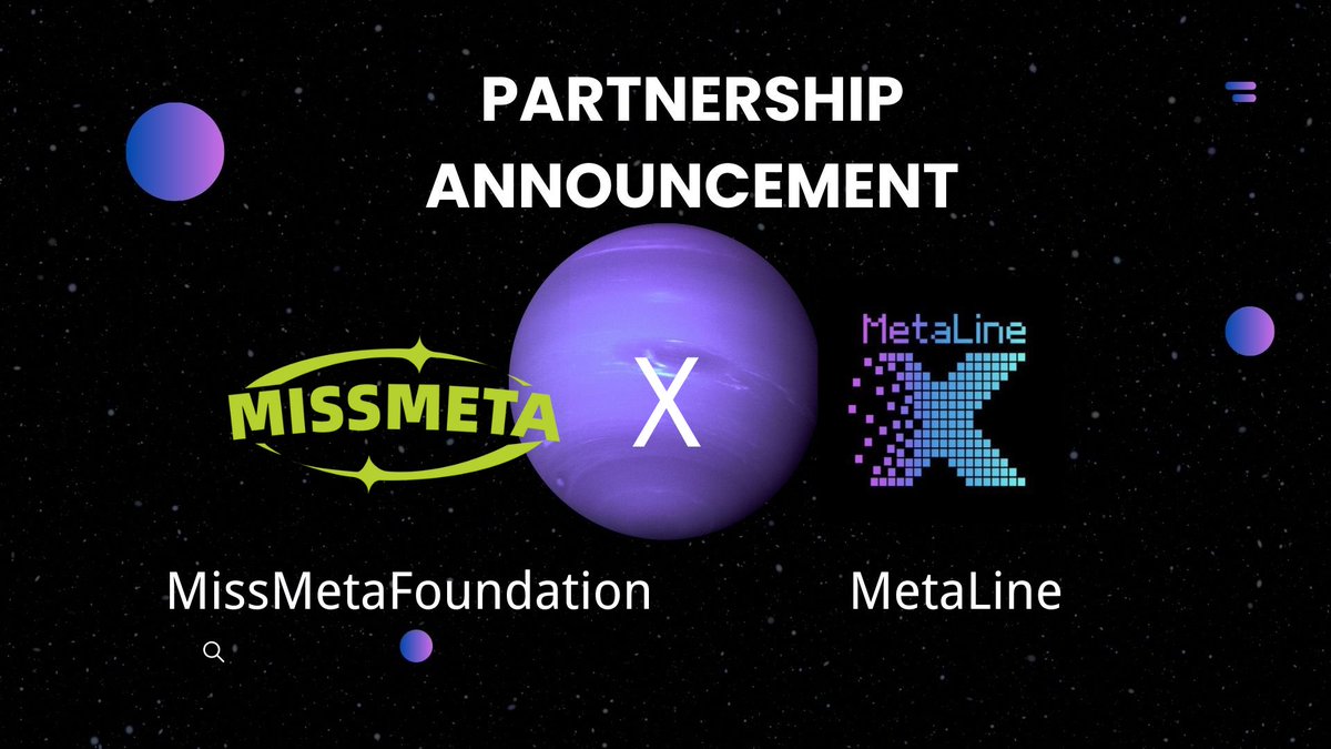 🎉 Excited to announce our partnership with @Metaline001 🚀MetaLine X is a comprehensive, fully on-chain WebGame platform 🎮 built upon the core products of MetaLine🚢. ❤️Stay tuned for further collaboration details!📷🚀