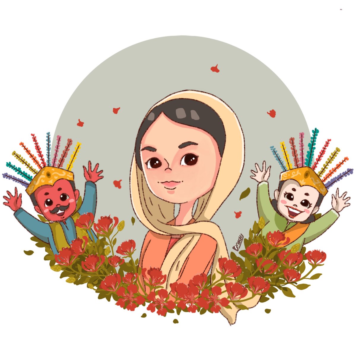 Selamat Hari Raya Idul Fitri teman-teman 😀 Mohon maaf lahir dan batin ya 🌼

#HariRayaIdulFitri #happyeidmubarak