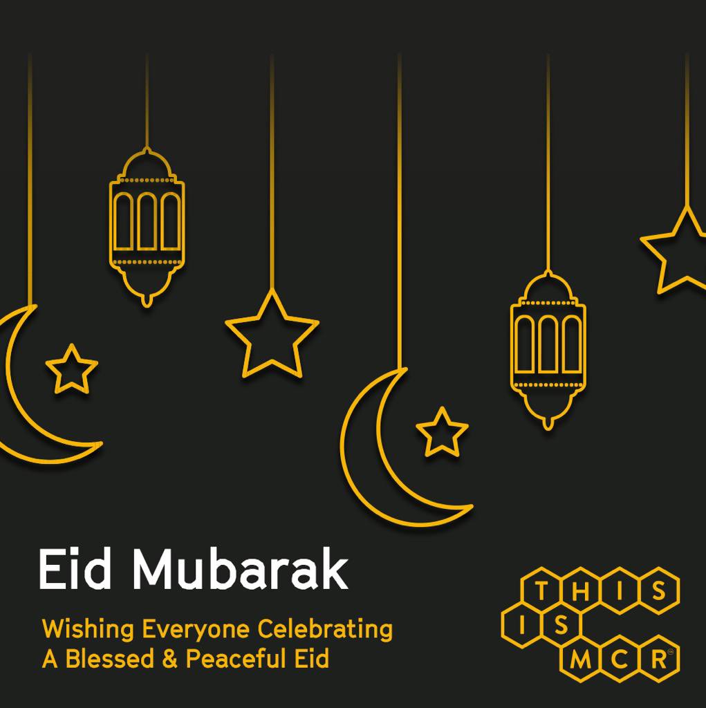 Sending our heartfelt good wishes for a blessed Eid Al Fitr to everyone celebrating across our communities. May this special day be filled with love, peace and happiness for you and your loved ones. Eid Mubarak. 🌙✨ #thisismcr #thisismanchester #greatermanchester…