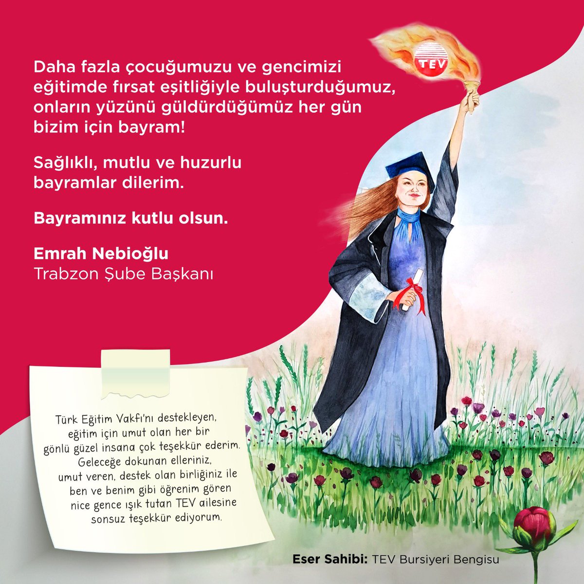 emrhnebi's tweet photo. Herkese sağlıklı, mutluluk ve huzur dolu bir bayram diliyorum. https://t.co/0GPHYfxxq5