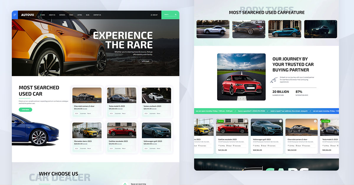 themetechmount's tweet image. Elevate Your Online Visibility with Autovis: The Premier Website Template for Car Dealerships!
👇
1.envato.market/y21WXG

#htmltemplate #CarDealerTemplate #cymolthemes
#VehicleDealerTemplate #OnlineVehicleShowroom
#carlistingwebsite