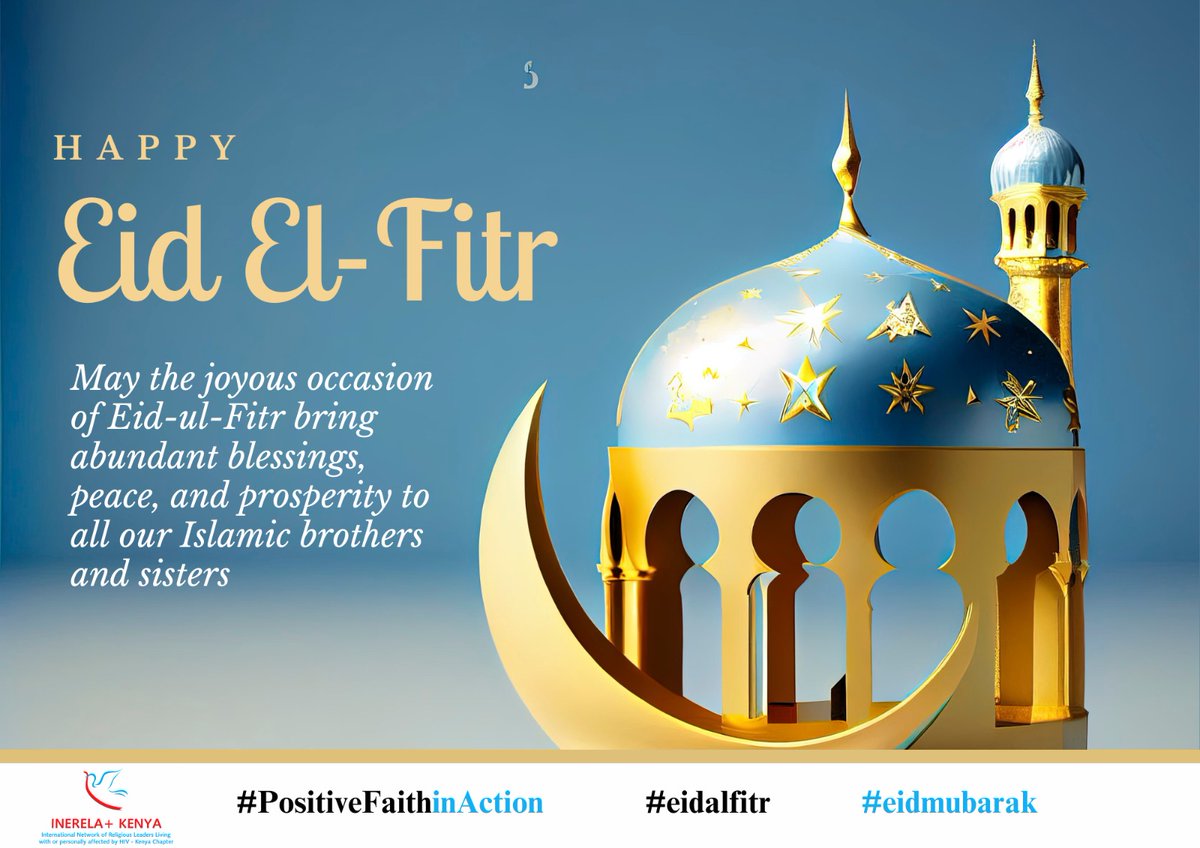 INERELA+ Kenya wishes our beloved Islamic Brothers and Sisters a joyous Eid-ul-Fitr! May the joyous occasion of Eid-ul-Fitr bring abundant blessings, peace, and prosperity to all our Islamic brothers and sisters. #EidAlFitr #Eidmubarak2024