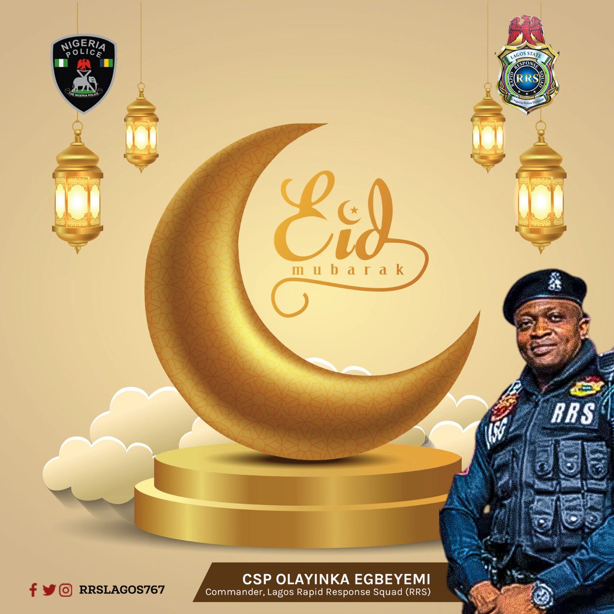 Eid Mubarak to our Muslim brothers and sisters.