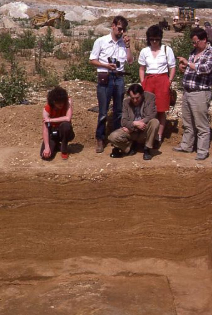 🌤️For April’s challenge of ‘nature’ we found this photograph taken during a LSS visit to sunny Boxgrove in Sussex in 1985. Outdoor activities have been a key part of the LSS and we continue to hold events outside when we can (weather dependent!) #EYANature #Boxgrove