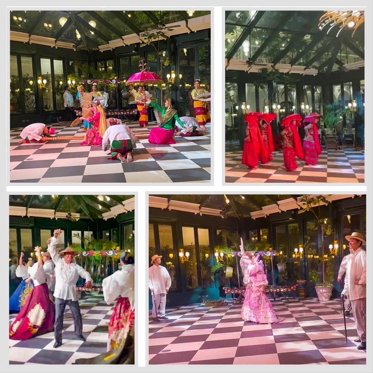 Gurudev's tweet photo. Last week, visited Manila after 9 years! The First Lady hosted a beautiful reception with cultural performances from 4 different traditions of Philippines. https://t.co/zRqoZrX6fE