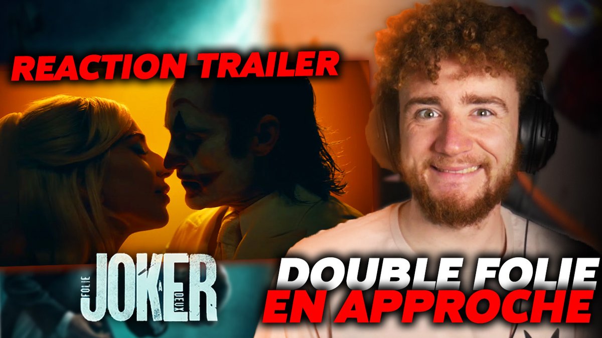 Quel réveil en douceur ce matin.
Le trailer de #JokerFolieADeux est sorti !

Voici ma réaction à ce dernier !! #Joker2 
youtu.be/up99zTmVzQY