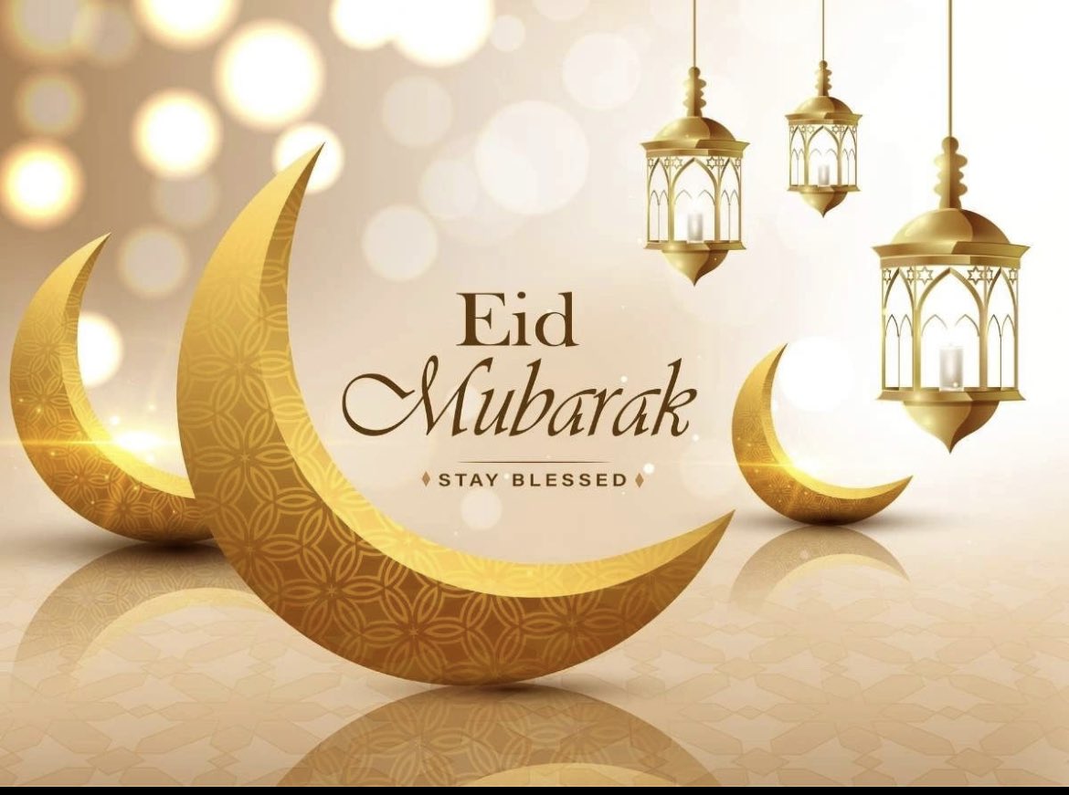 As Ramadan comes to an end I hope my Muslim friends and colleagues enjoy the celebrations of Eid ul-Fitr, Eid Mubarak 😊