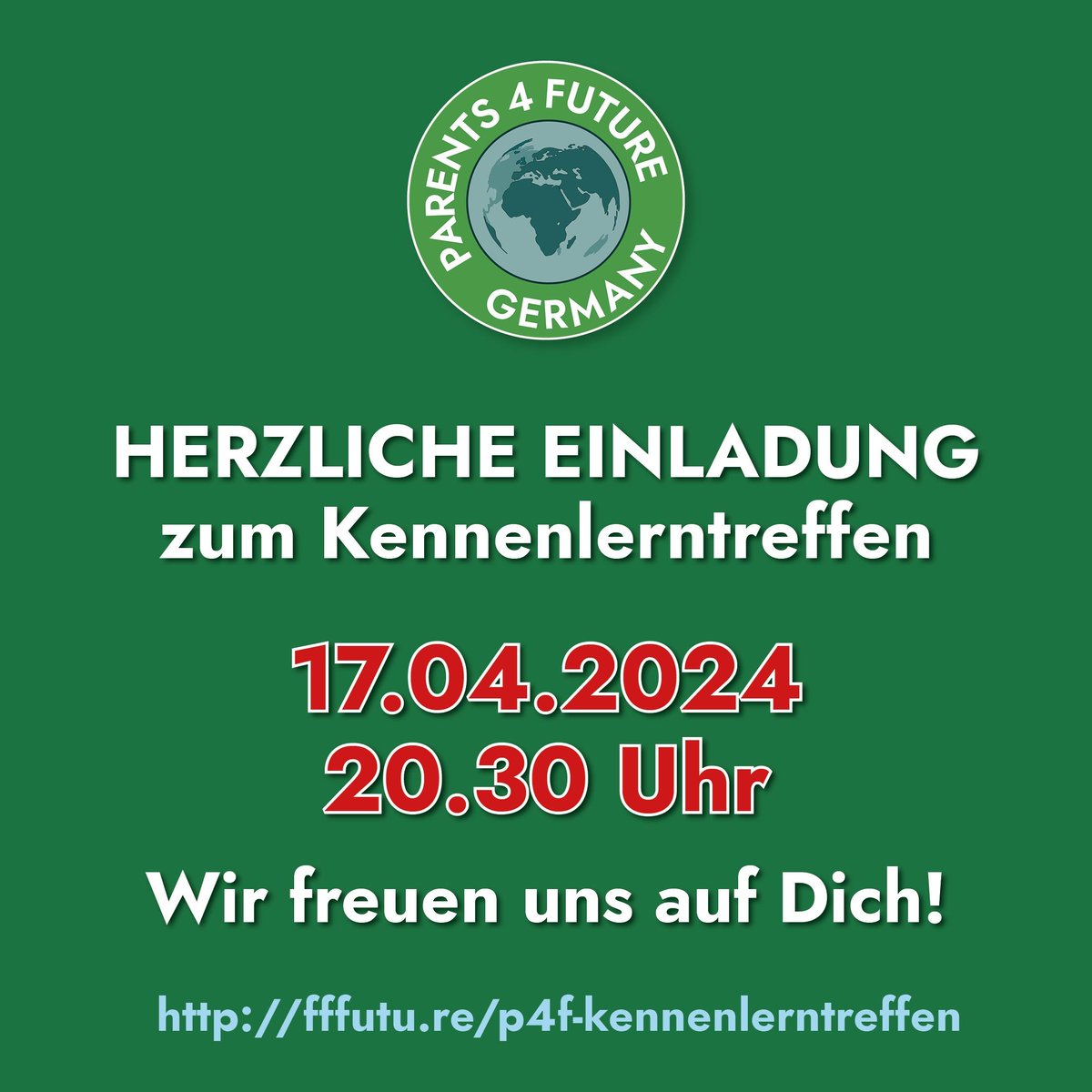 Monat für Monat werden neue Rekordstände für die weltweiten Durchschnittstemperaturen vermeldet. Keine Lust mehr dies einfach nur passiv hinzunehmen? Willst du aktiv werden für mehr #Klimaschutz? Dann komm zum Kennenlerntreffen der @parents4future am 17.4.