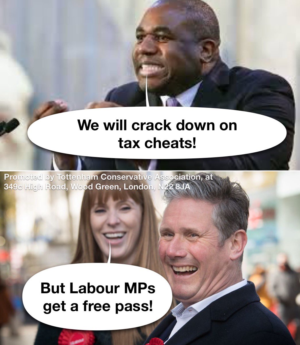 Labour claims they will crack down on tax cheats, yet they refuse to address allegations that Angela Rayner lied about her council house and cheated on her taxes. Will it be one rule for Labour and one rule for everyone else?