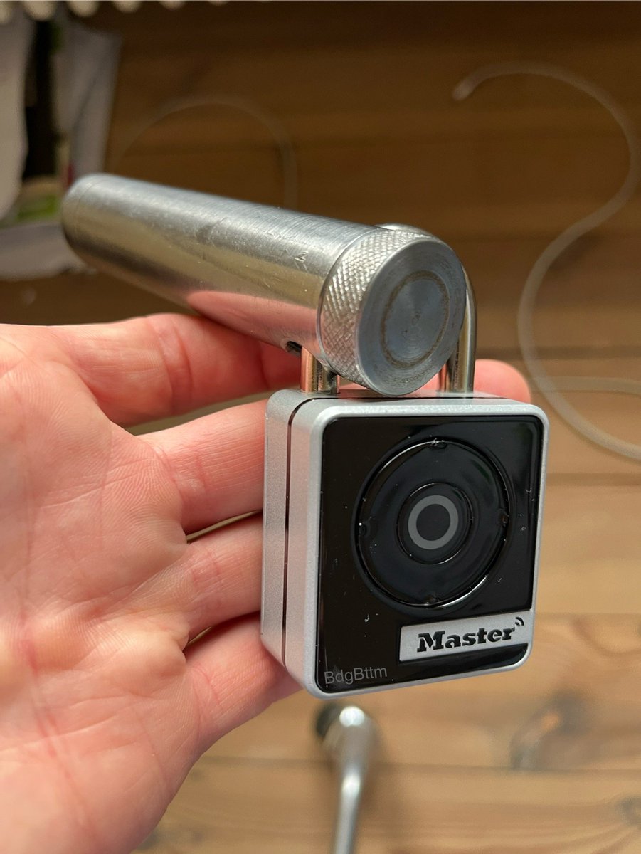 Changed to Masterlock. Hopefully, this will be more reliable.