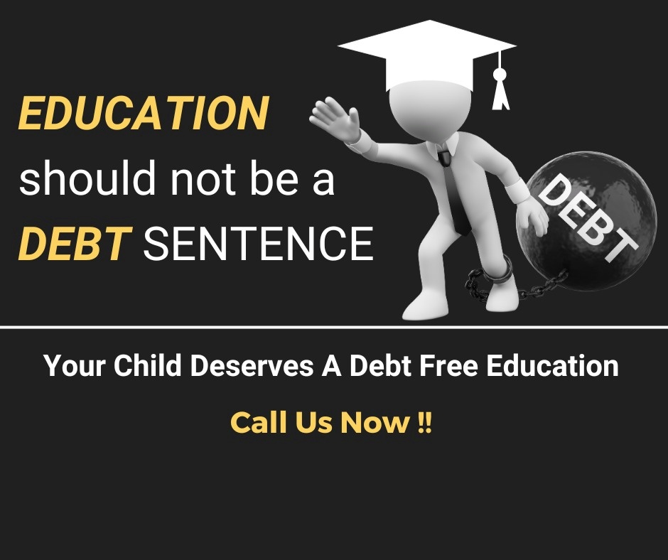 Don't let education become a debt sentence for your child. With proper financial planning, you can unlock a debt-free education and set your child up for success. Call us now to learn more. #FinancialPlanning #Education #DebtFreeFuture #finvestindia #investwithfinvest