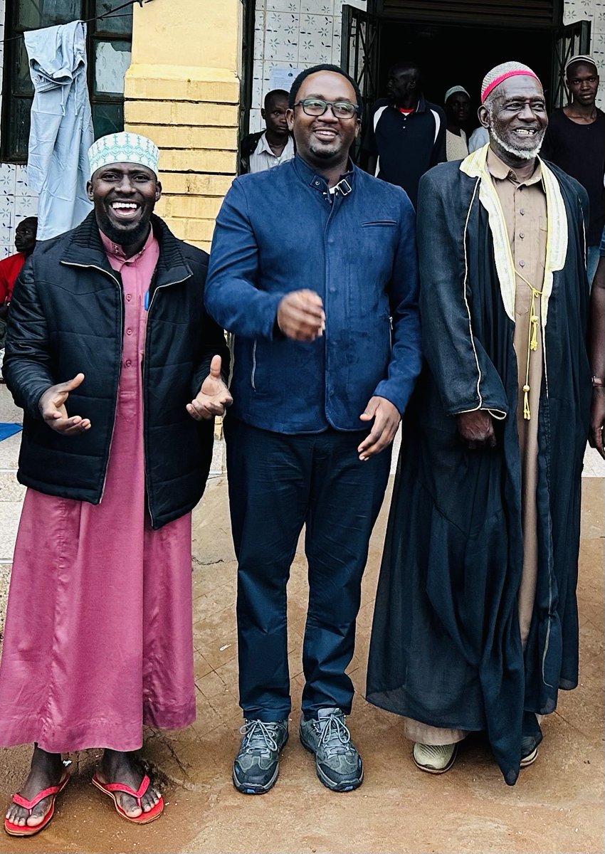 Yesterday, I was priviledged & honoured to reconnect with my longtime friend, Sheikh Musa Khalil, the Northern Regional Assistant to the Mufti of Uganda. A respected beacon of peace & unity. Happy Eid-ul-Fitr all. May the days ahead shine as brightly as the Eid moon. Eid Mubarak!