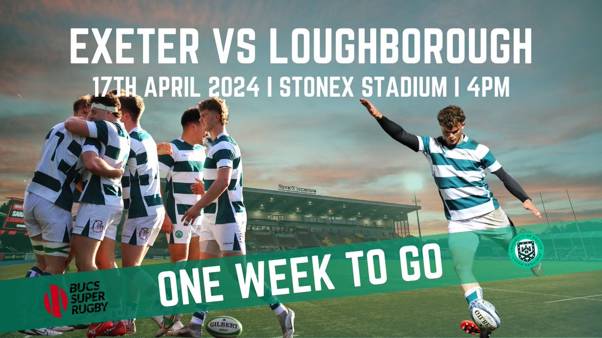 𝗢𝗡𝗘 𝗪𝗘𝗘𝗞 𝗧𝗢 𝗚𝗢 🏆 Who is coming back to the StonEXE for Round 2❓ 🎟️Tickets available here 👉bucs.org.uk/tickets.html #DestinyDay2 | #BleedGreen