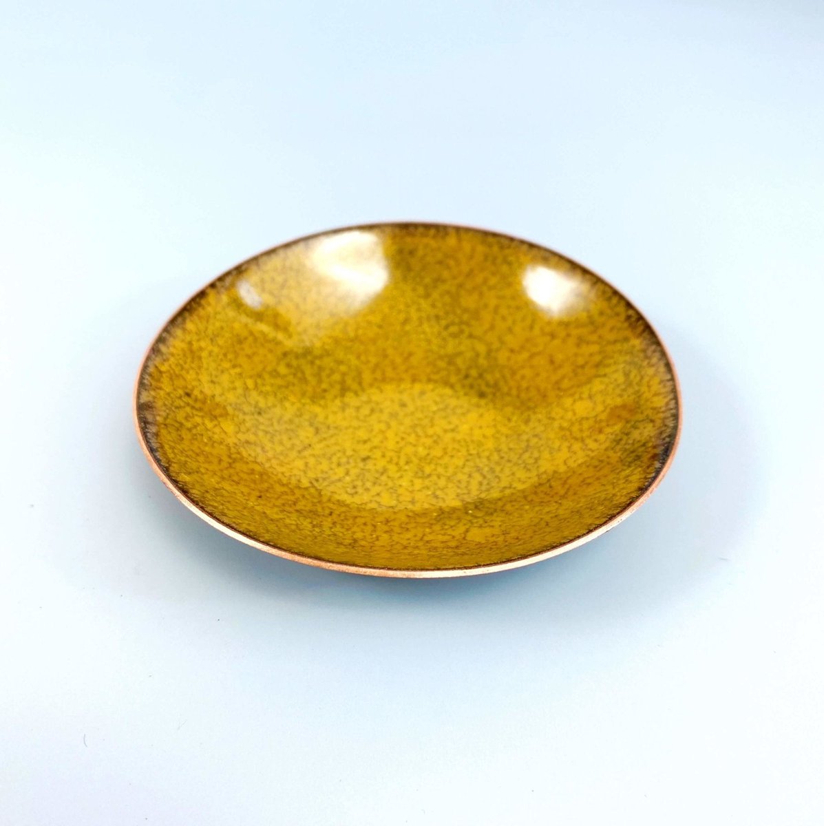 Yellow Enamel Ring Bowl tuppu.net/b0d4ad1c #HandmadeHour #inbizhour #UKHashtags #giftideas #MHHSBD #shopsmall #bizbubble ##UKGiftHour #RingDish