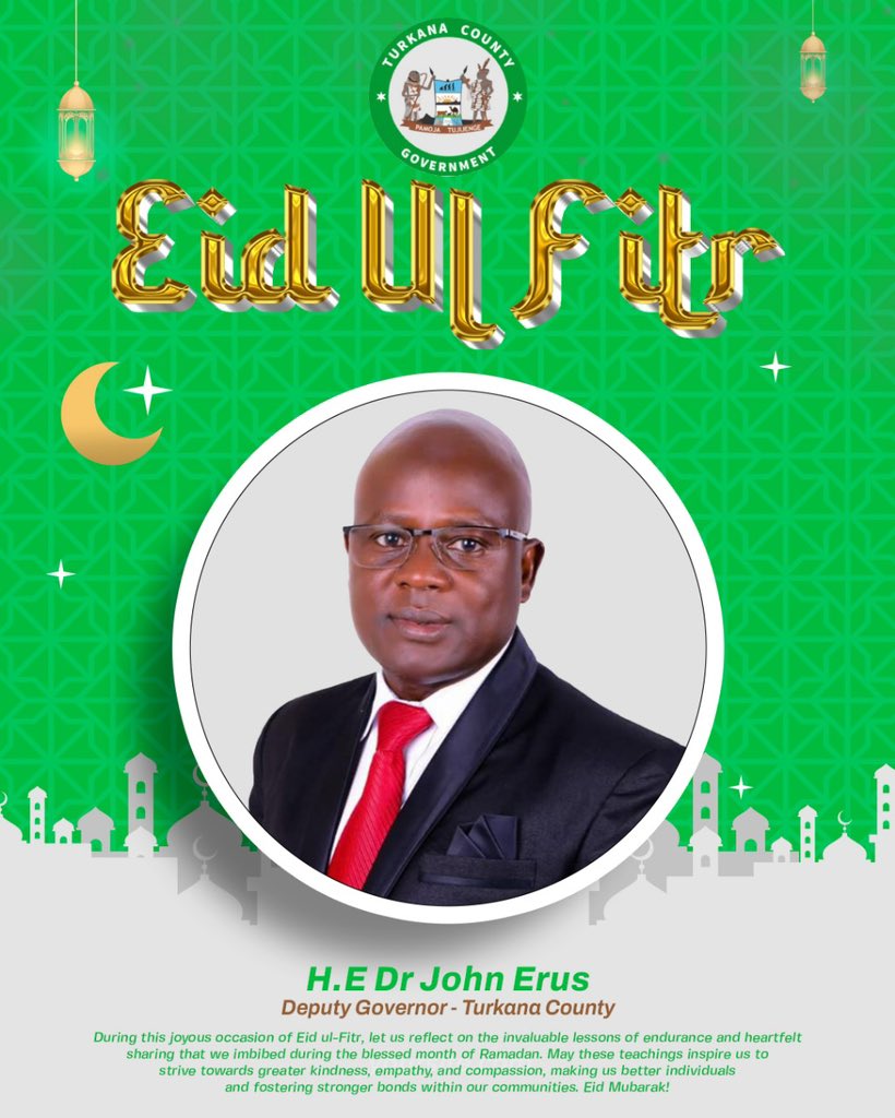 DrJohnErus's tweet photo. As we celebrate Eid al-Fitr, let us embrace the spirit of love, compassion, and unity. May this joyous occasion bring peace and prosperity to all. https://t.co/Izq7JKhp8z
