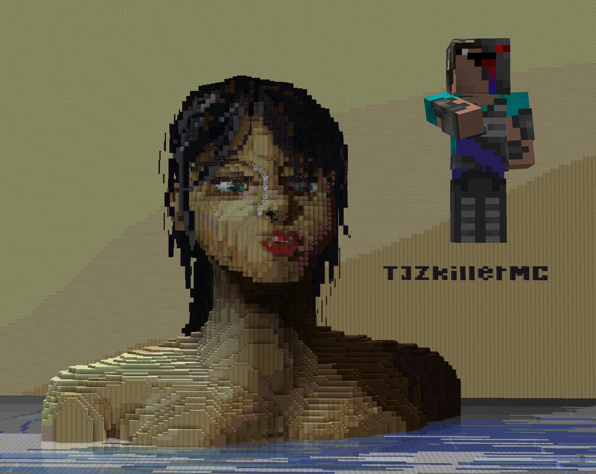 tjzkillermc's tweet image. hello how are you im under da water 🌊

🧕Proportion Help: PupuOSJ(Part7Jotaro) , Diretide
🈂️Text Help: bonzosmask

#Minecraft #Minecraftbuilds #minecraftbuild #minecraftart