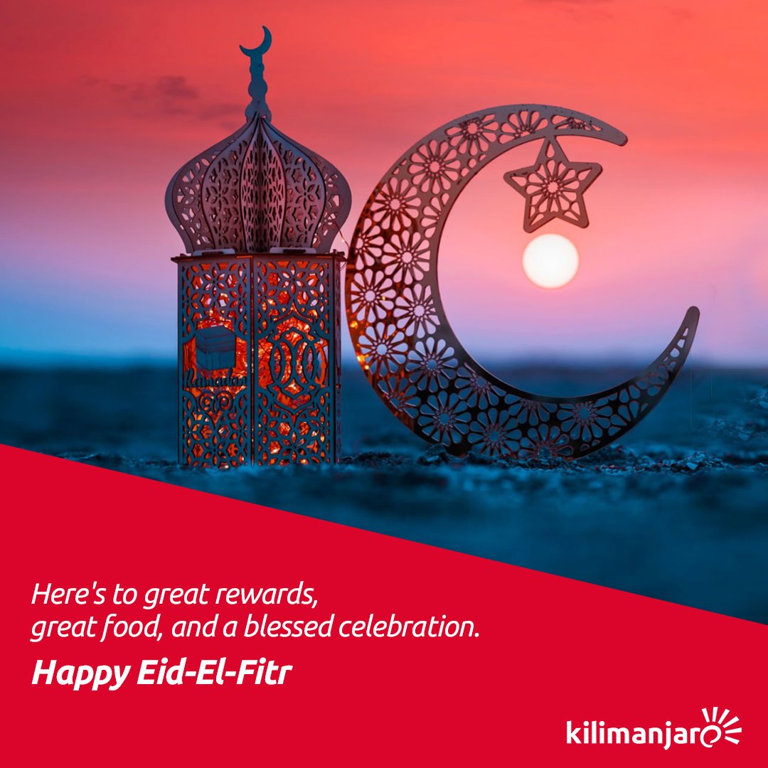 Sending you warm wishes this Eid from all of us at Kilimanjaro.

#EidMubarak #StrengtheningBondstheAfricanWay #TasteofAfrica #KilimanjaroRestaurant