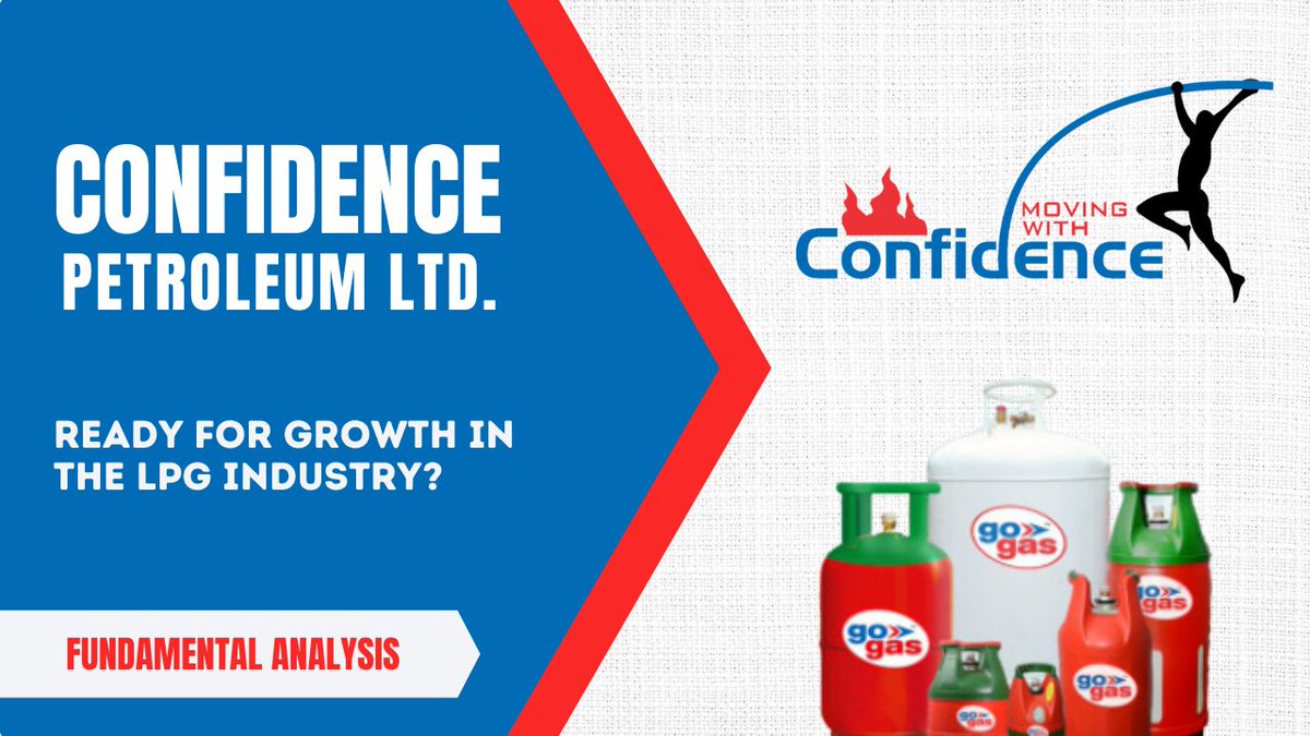 Confidence Petroleum is engaged manufacturing of LPG cylinders and is also a supplier of auto LPG in India with its network of bottling plants. Get an inside look at Confidence Petroleum India Ltd. in our YouTube video: youtu.be/3HCQ0d3dEd4 #sharemarket #sensex #LPG #CNG