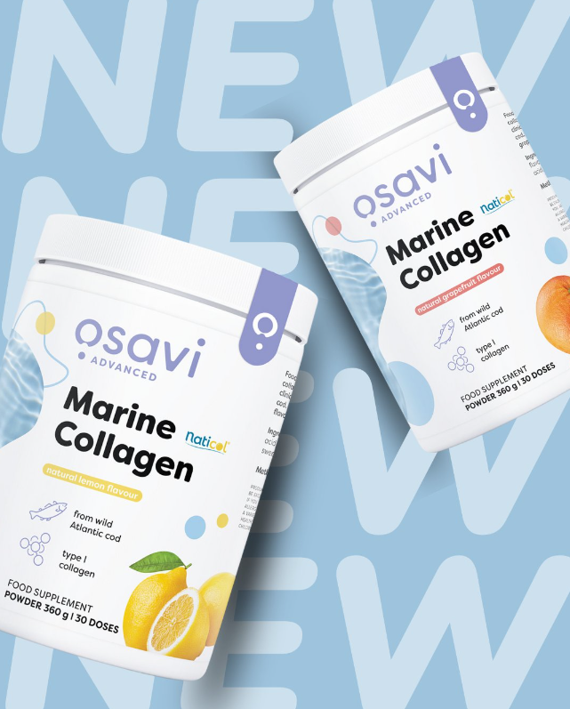 OsaviScience's tweet photo. Introducing… our new Marine Collagen! 🎉🎊

Containing Naticol collagen peptides, sourced from wild Atlantic cod - our Marine Collagen is a great alternative to Bovine collagen.

#osavi #collagen #news https://t.co/V6Y9OgMOu1