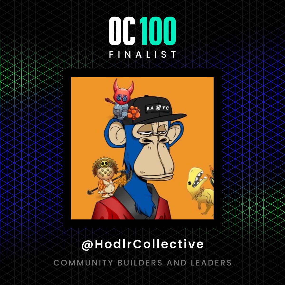 Hi, Lost here. I’m excited & honored to be nominated as a finalist in the #OC100 under the Community Builders & Leaders category. The past year helping to develop the @apecoin DAO has been a challenge, and a pleasure. If you’re wondering… the DAO will have plenty of fresh…