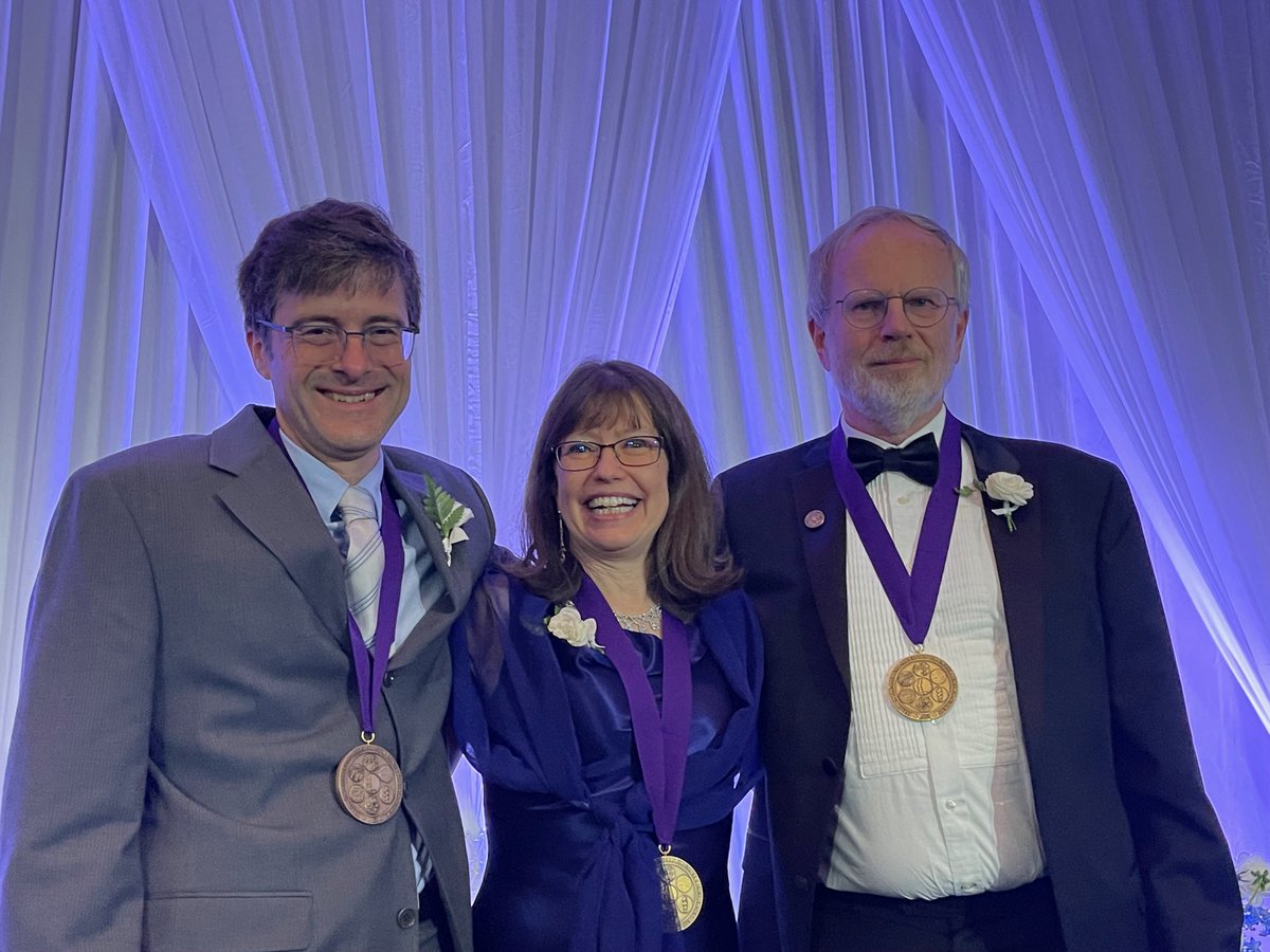 Congratulations to @StanfordCancer faculty members Laura Attardi @AttardiLaura, Nathanael Gray, and Roel Nusse for their induction as Fellows of the American Association for Cancer Research @AACR at the AACR Annual Meeting in San Diego. #Chemistry #p53 #WNT