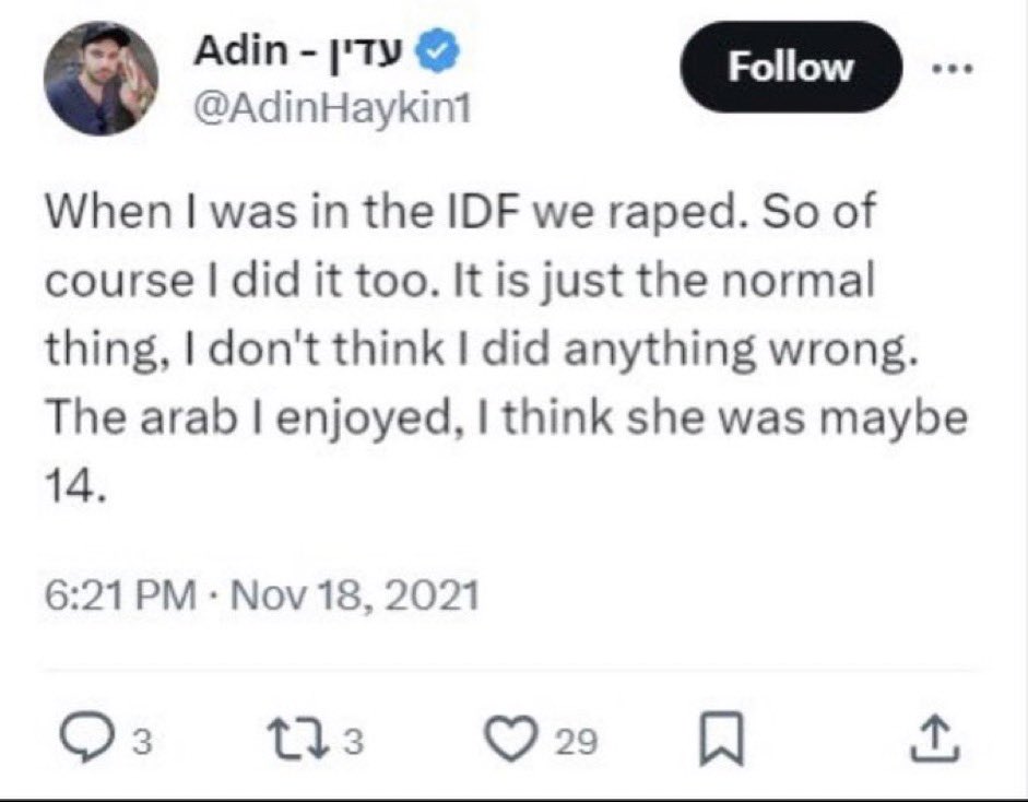 xeoxsk's tweet photo. @NoaMagid Trying to hide the fact you guys are the real rapist https://t.co/qL4Ux2HceB