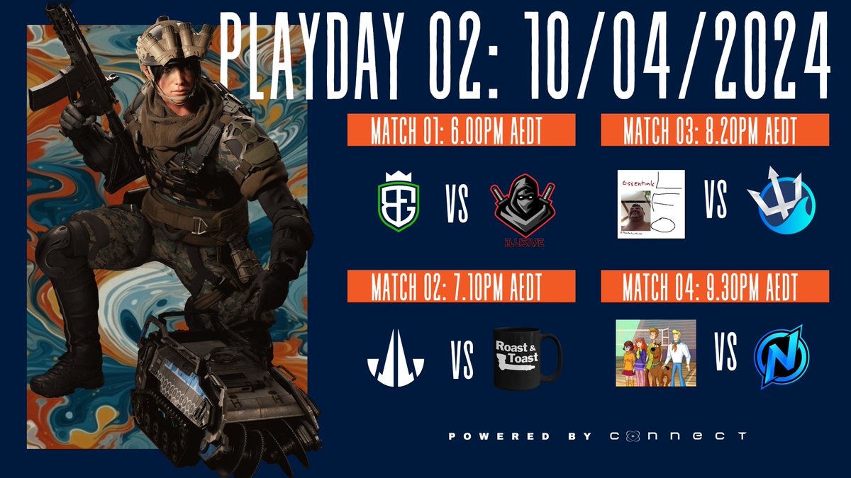 We go LIVE in an hour make sure you're ready to see these teams battle it out at 5.30pm!