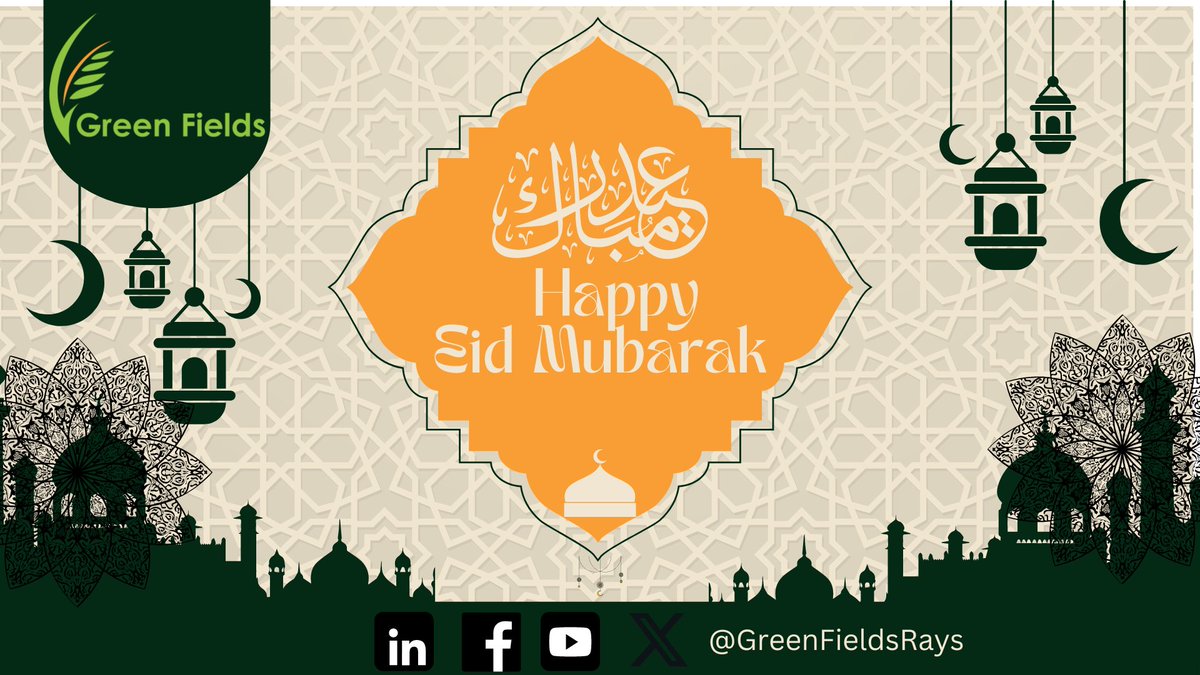 Happy Eid Celebrations to our Muslim Community. x.com/GreenFieldsRay…