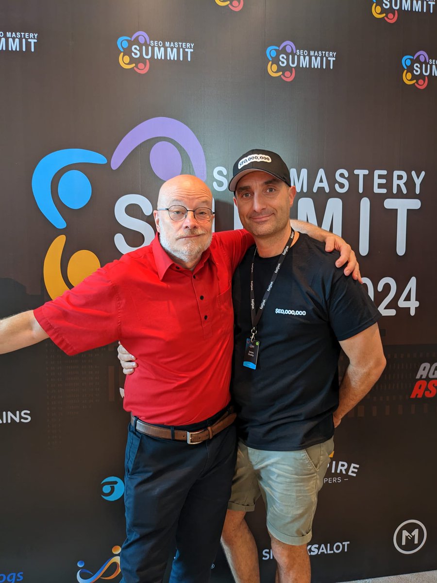 jasonmbarnard's tweet photo. Having a fantastic time kicking off the new day at the SEO Mastery Summit with these awesome people!
Today with @LeanneSEOwriter, @james_dooley, and @JulianGoldieSEO. Wooooohooo!
@mastery_seo
#SEOMasterySummit #SEOConference #SEO https://t.co/2B82S3sT5E