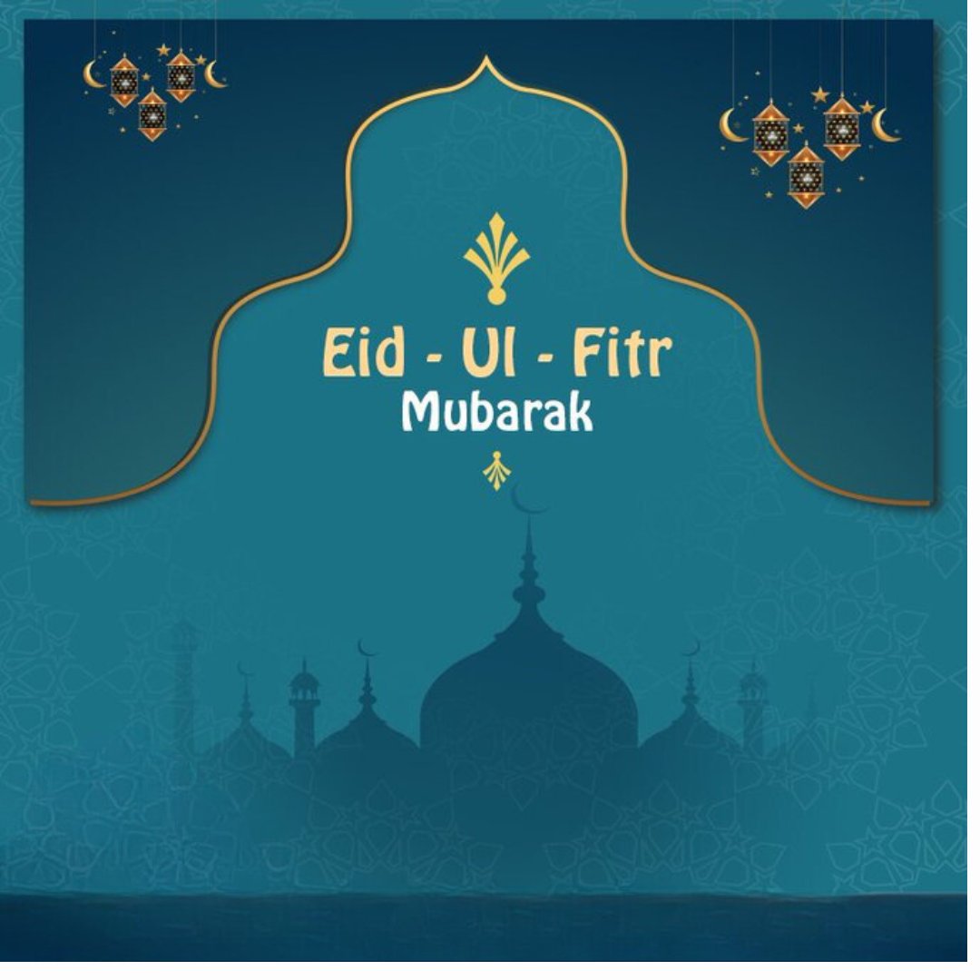 'Eid Mubarak!

Sending heartfelt greetings and best wishes on the joyous occasion of Eid-ul-Fitr. May this festival further enhance the spirit of peace, harmony, and happiness in our society.

#EidMubarak #FestivalOfPeace #JoyousCelebration #HarmonyAndHappiness #BlessingsOfEid
