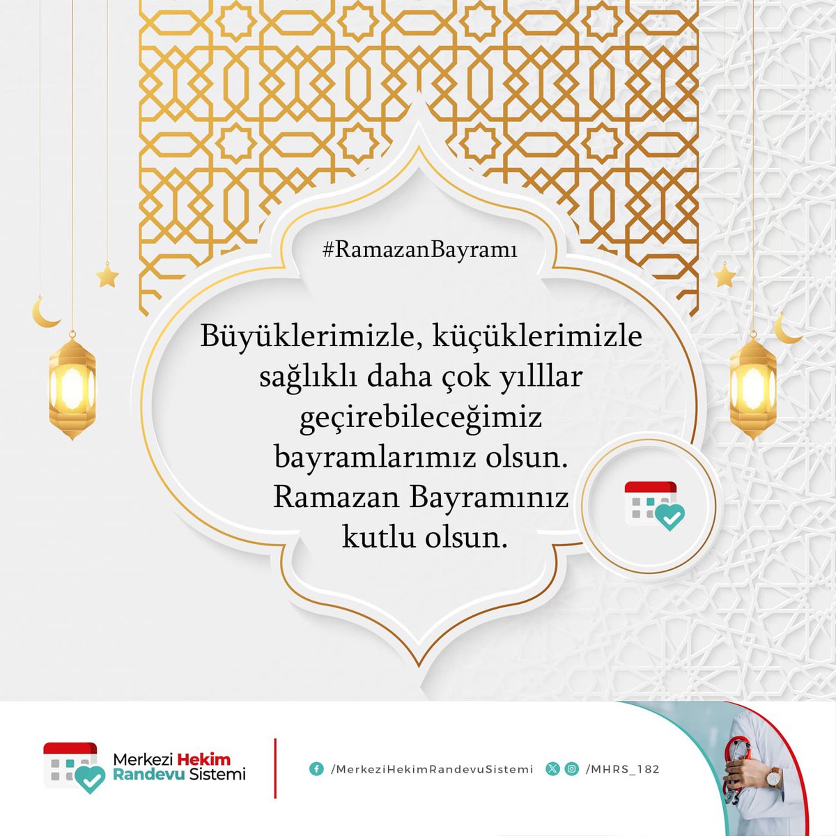 Büyüklerimizle, küçüklerimizle sağlıklı daha çok yılllar geçirebileceğimiz bayramlarımız olsun. Ramazan Bayramınız kutlu olsun. #RamazanBayramı