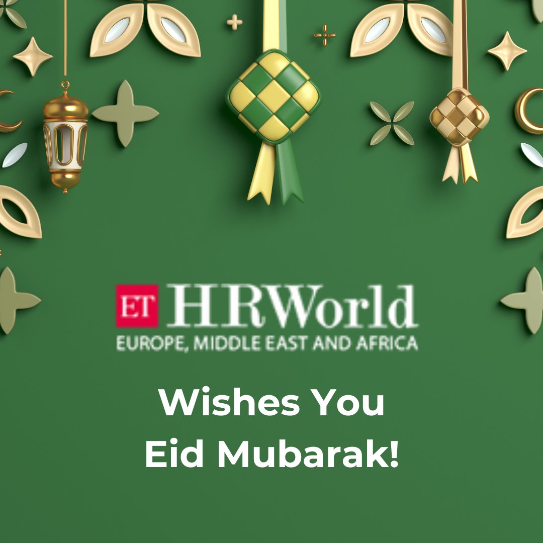 .@ETHRWorldME wishes Eid Mubarak to all our cherished readers! May this special day bring you abundant blessings, joy, and peace! #ETHRWorldEMEA #EidMubarak #Eid #Blessings #Ramadan