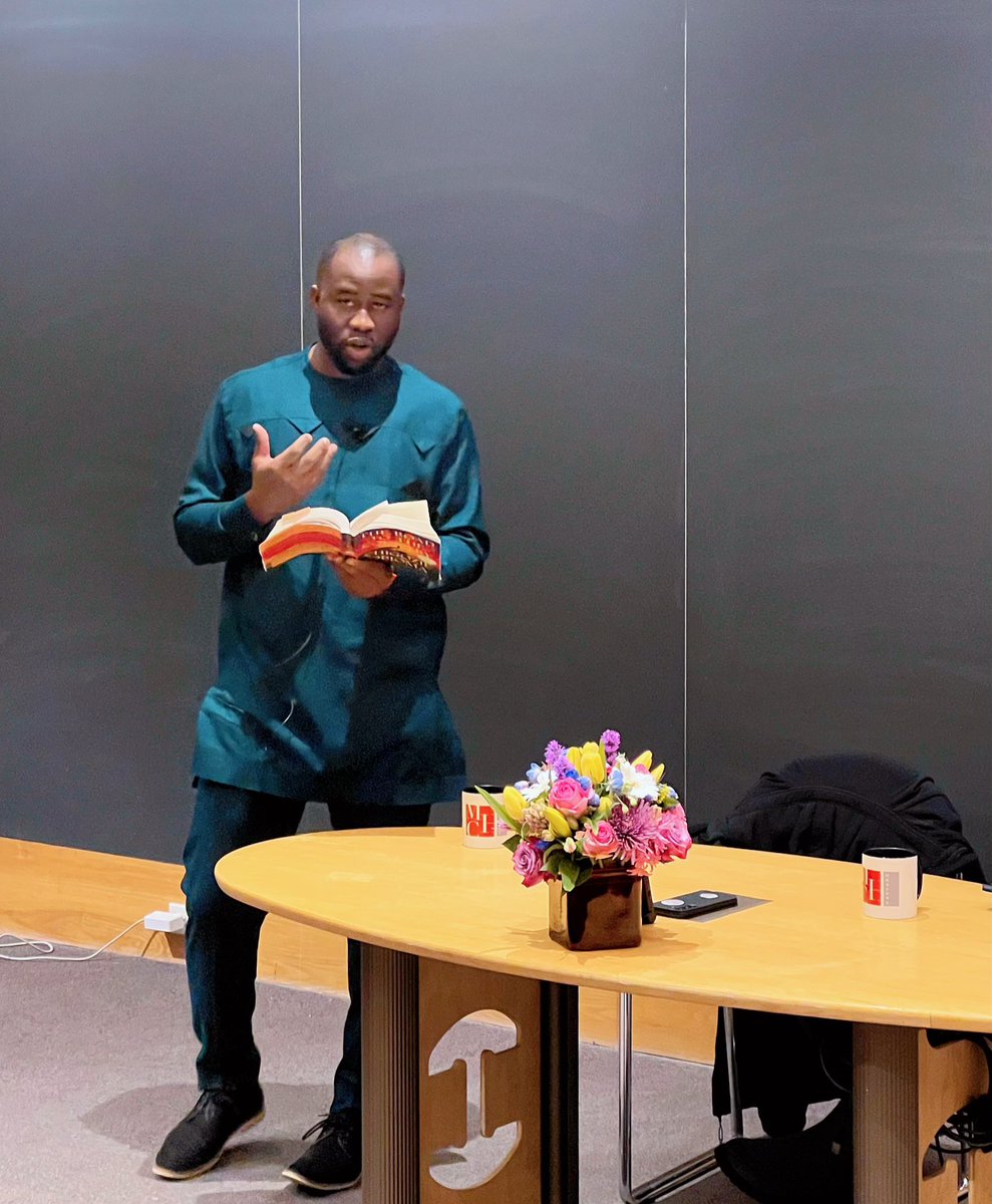 Memories from the Authors Speak on Chigozie Obioma's visit to Havard. Chigozie is one of Nigeria's top writer who explore the igbo metaphysics. The Author of novels; #The Fishermen (2015) and An Orchestra of Minorities (2019) which both became shortlist for the Booker…