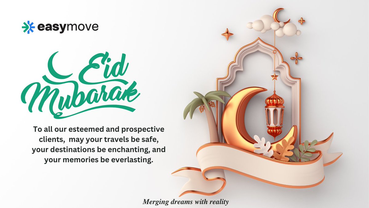 EasyMove_'s tweet photo. To all our Muslim brothers and sisters, Happy #EidMubarak 

From easymove💙 https://t.co/CITsZxwxYk