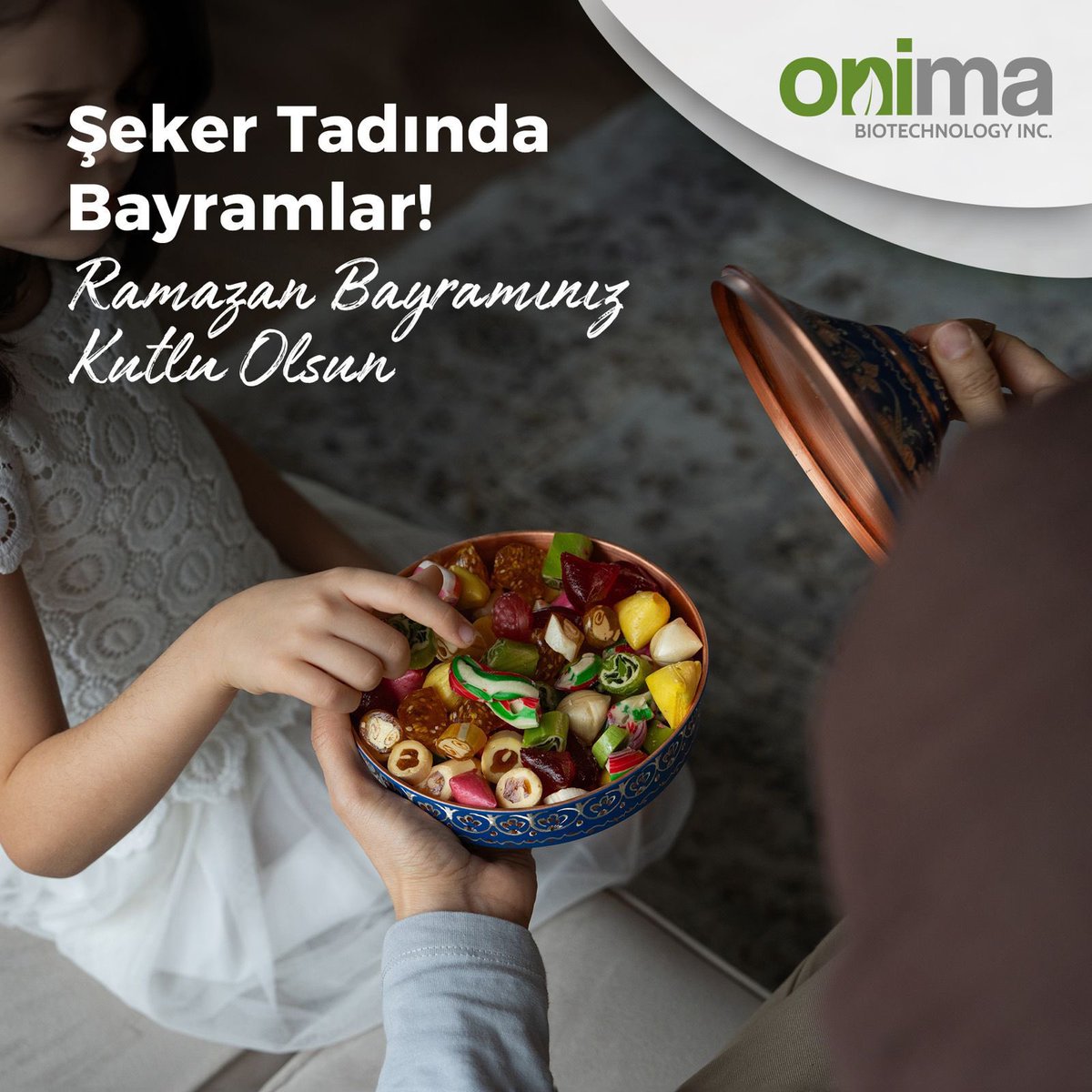 Sevdiklerinizle birlikte paylaşmanın ve beraberliğin güzelliğini yaşayacağınız, şeker tadında bir bayram geçirmeniz dileğiyle iyi bayramlar!