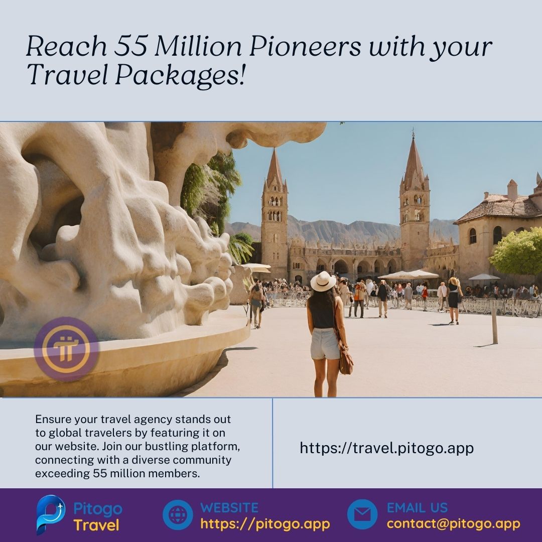 Imagine your tours not just as stops, but as gateways to extraordinary adventures. With Pitogo Travel, your offerings transcend conventional travel, evolving into portals to unparalleled experiences that ignite the soul.🌍 #PitogoTravel #TravelAgencies #PiPayments